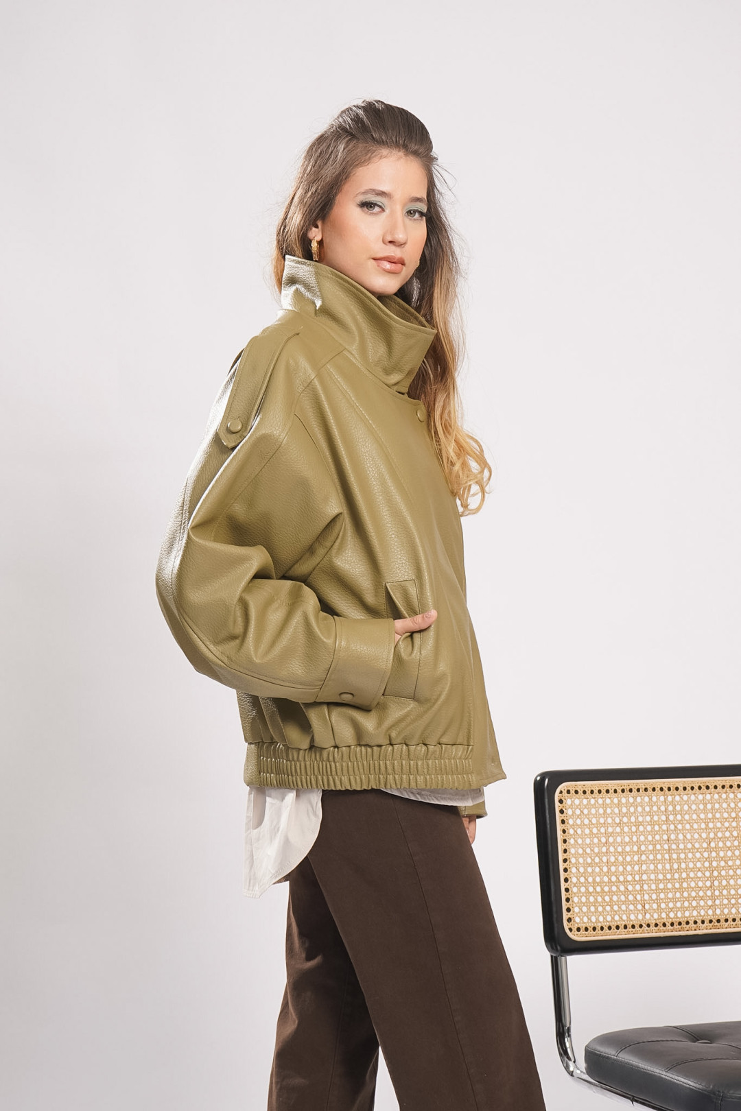 CHAQUETA AMALIA VERDE