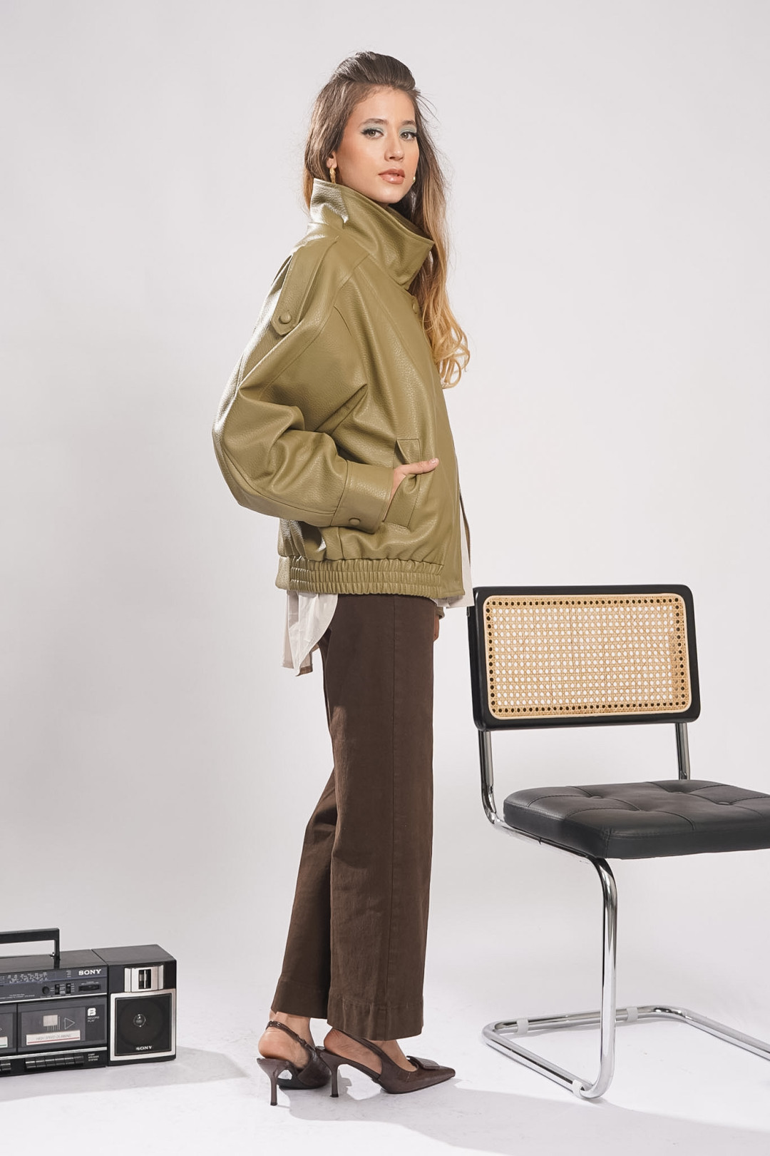 CHAQUETA AMALIA VERDE