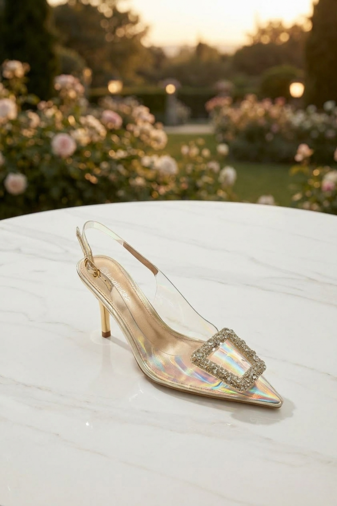 STILETTO TRANSPARENTE MIRANDA