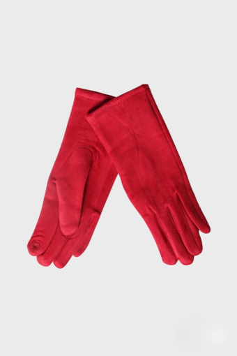 GUANTES REBECA ROJOS