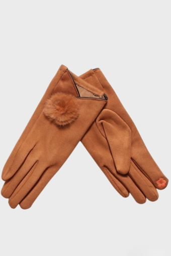 GUANTES BARBARA CAMEL