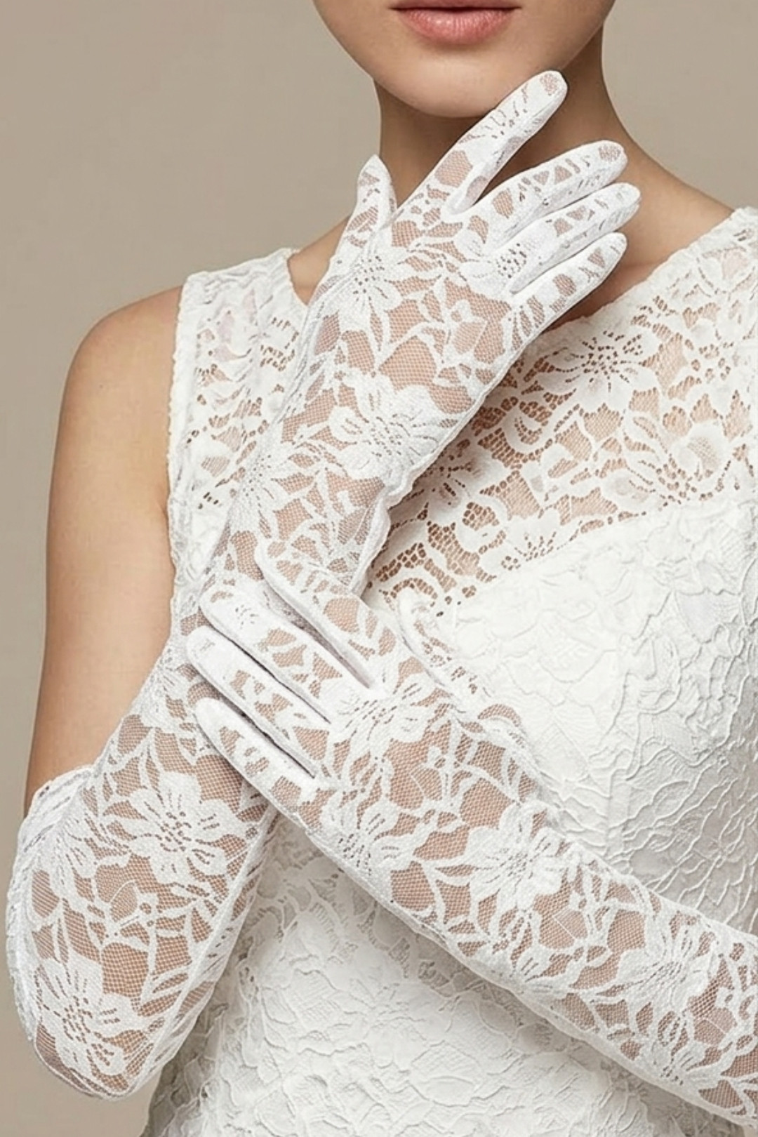 GUANTES RANDA BLANCOS