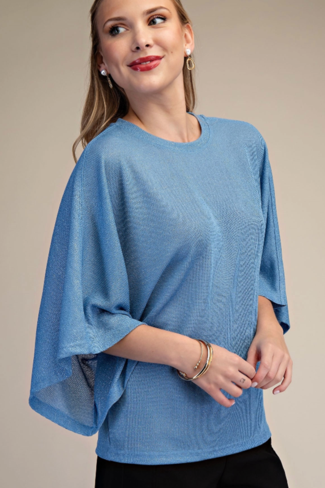 BLUSA FLORENCIA AZUL