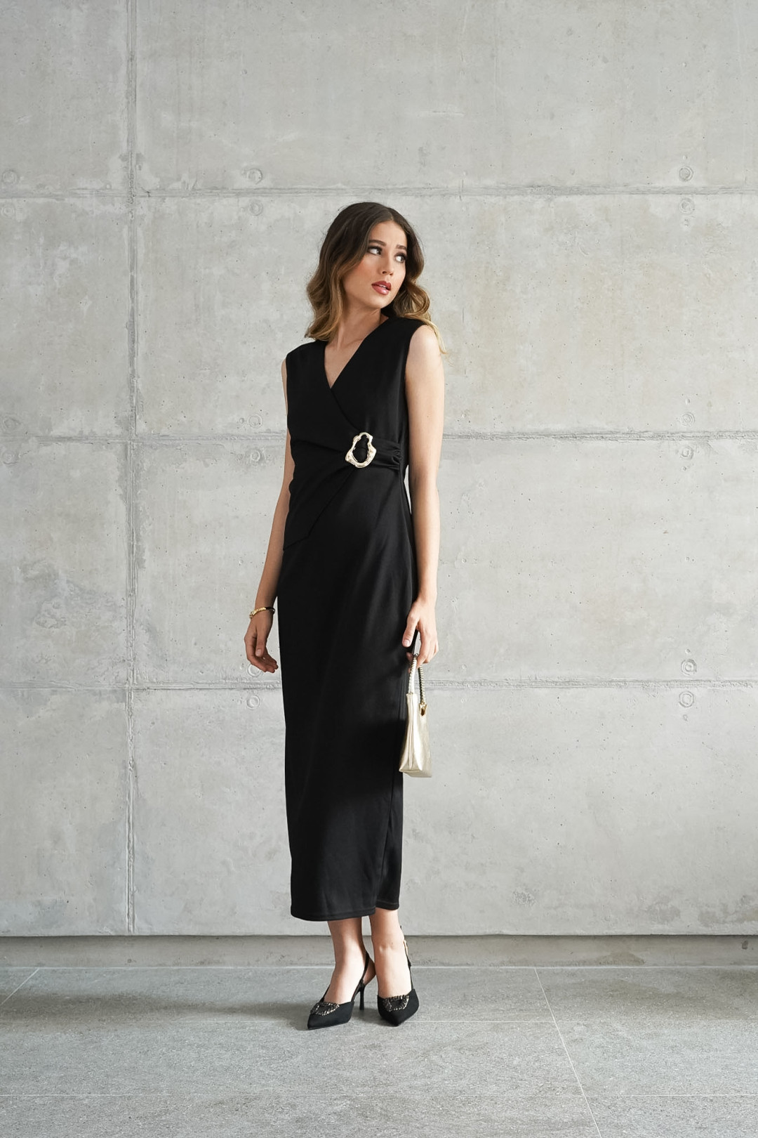 VESTIDO ANA JULIANA NEGRO