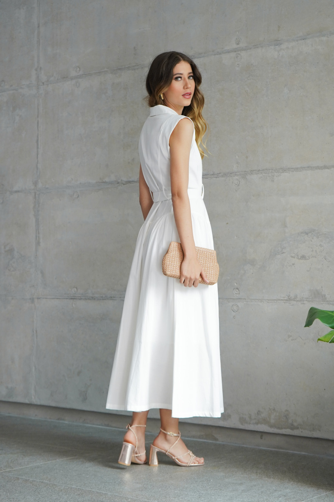 VESTIDO CLARA BLANCO