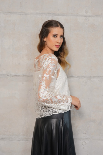 BLUSA MARGARITA BLANCA