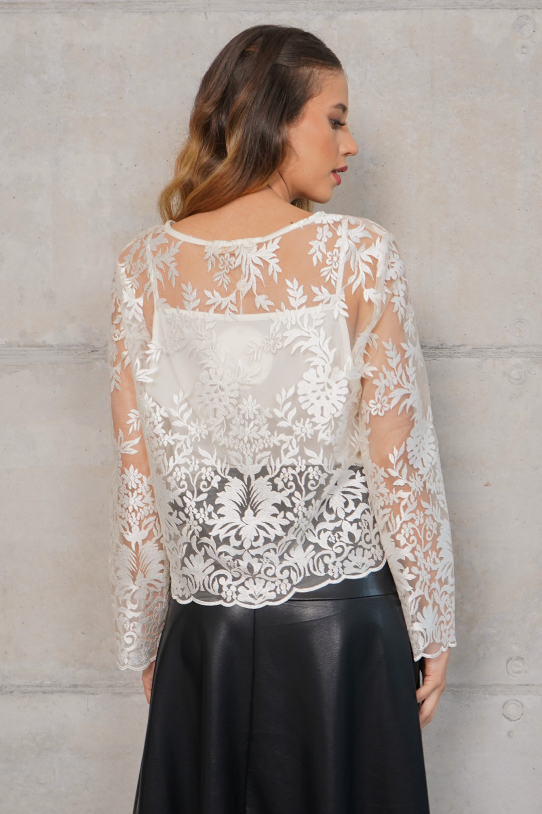 BLUSA MARGARITA BLANCA