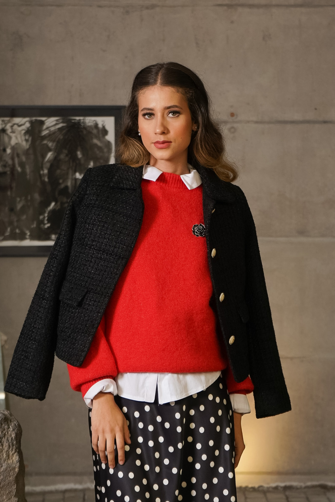 CHAQUETA ANA PAULA NEGRA