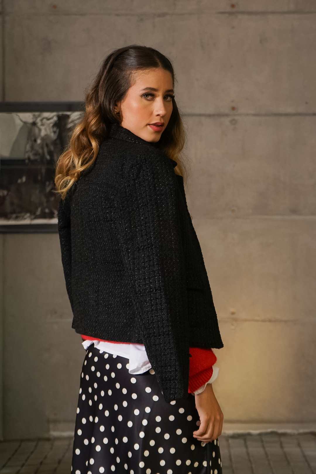 CHAQUETA ANA PAULA NEGRA