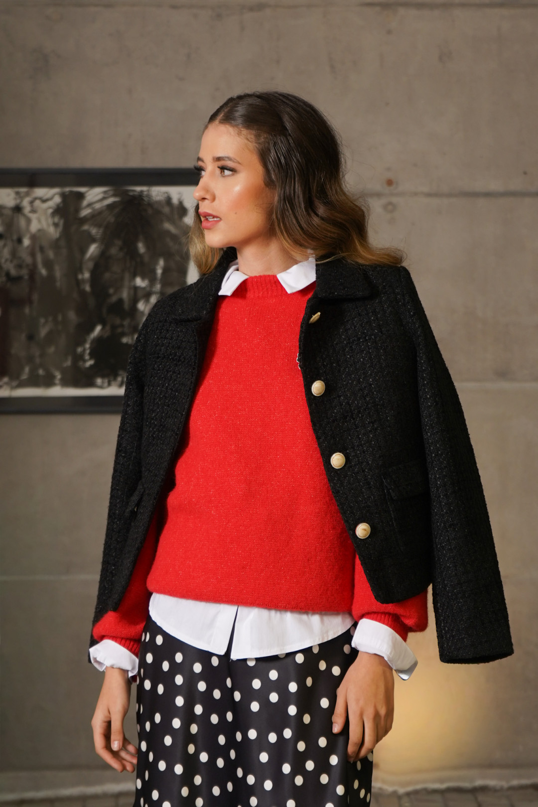 CHAQUETA ANA PAULA NEGRA