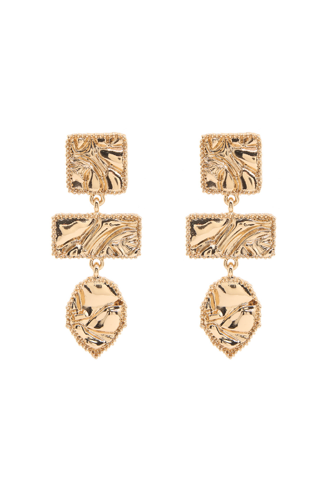 ARETES LIDIA DORADOS