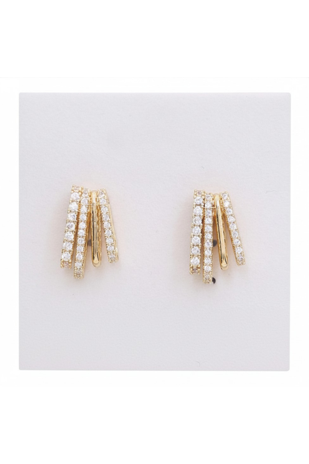 ARETES LISA DORADO
