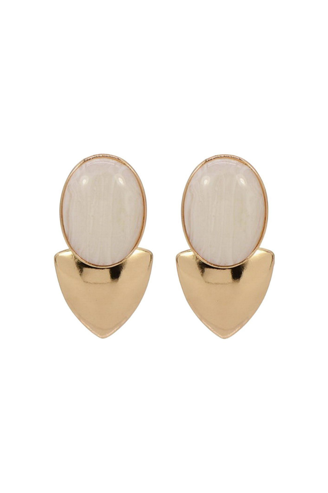 ARETES LUCIANA BLANCOS