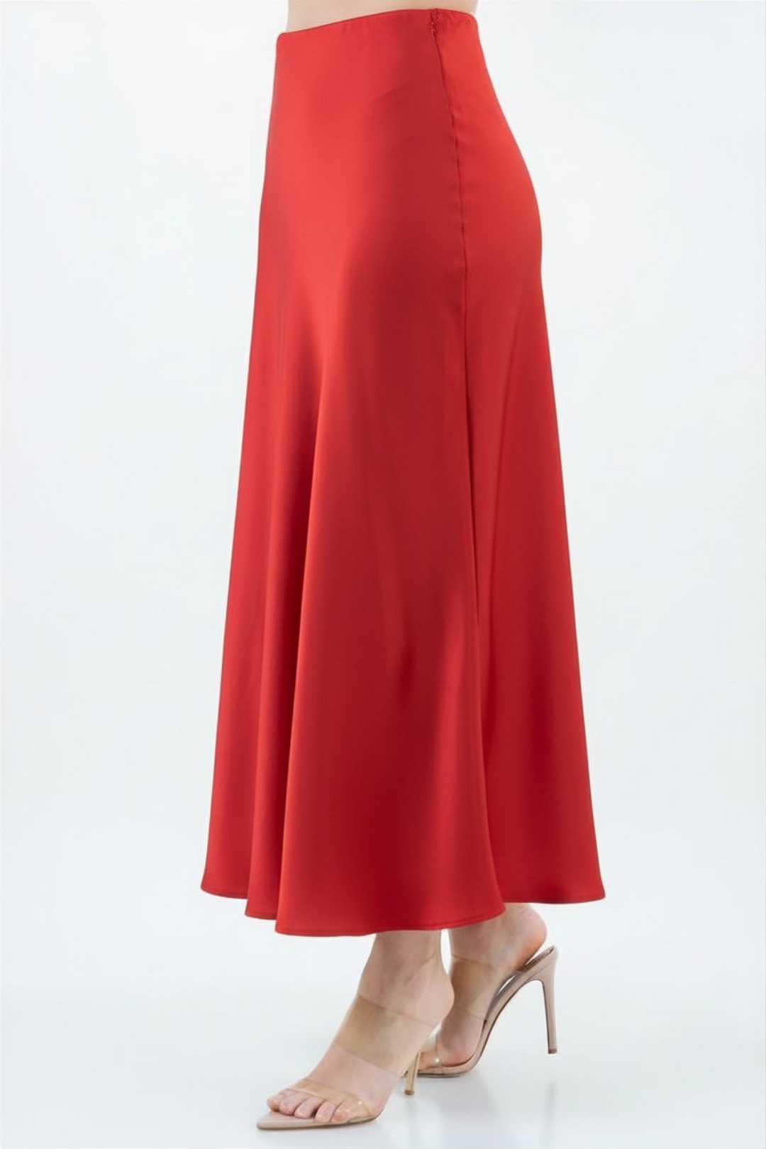 FALDA MARIA LAURA ROJA