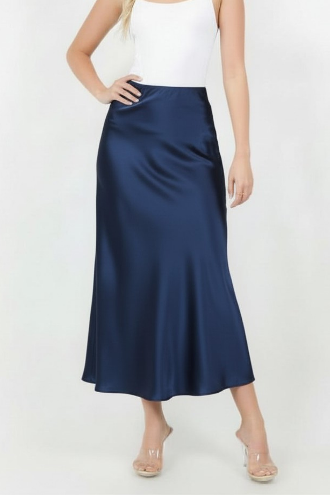 FALDA MARIA LAURA AZUL