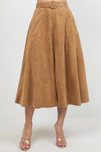 FALDA LUISANA CAMEL