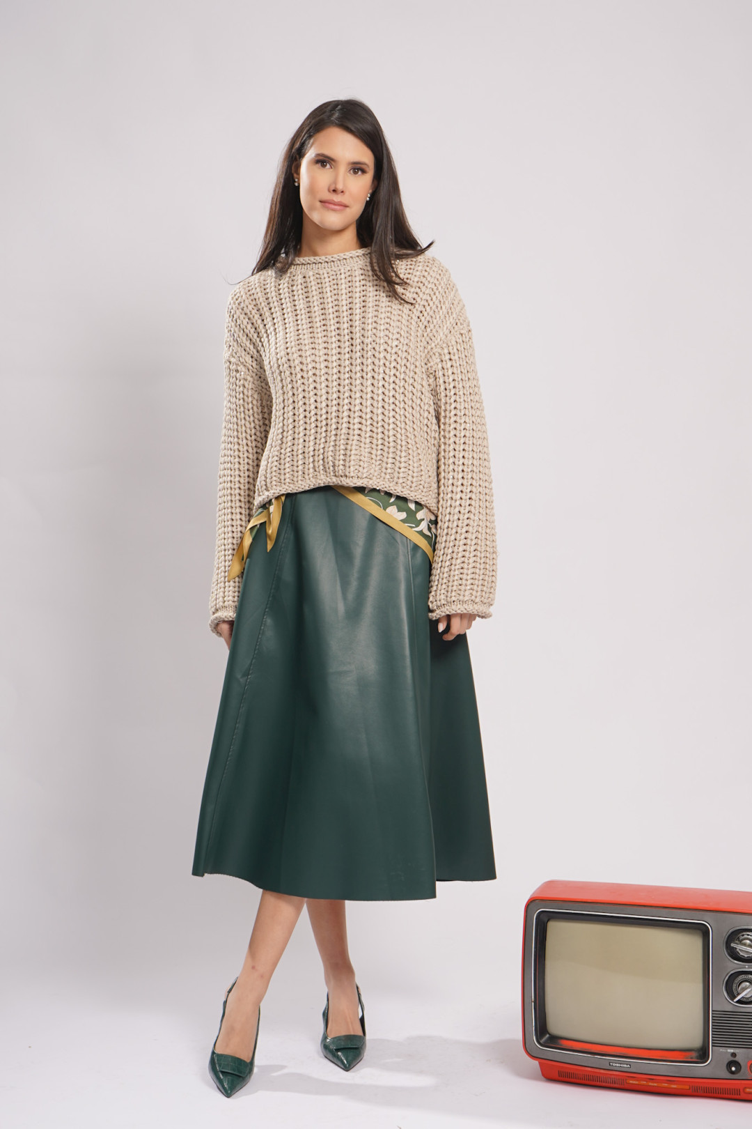 FALDA SAMANTHA VERDE