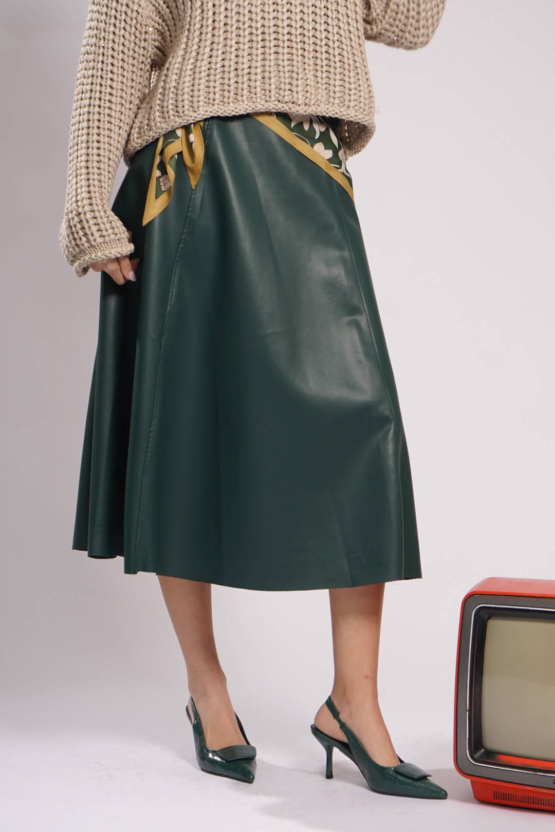 FALDA SAMANTHA VERDE