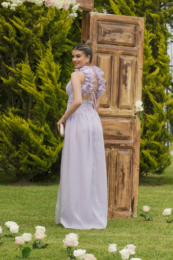 VESTIDO MARIA BEATRIZ LILA