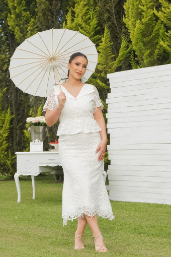 VESTIDO IRIS BLANCO