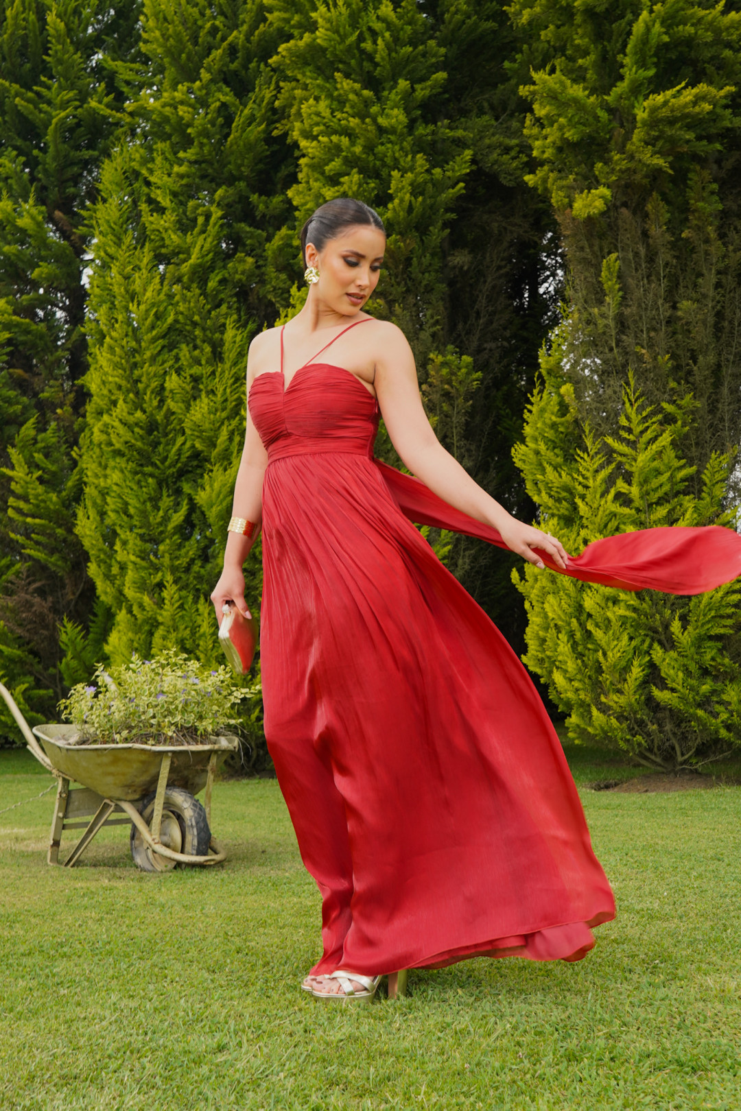 VESTIDO GAEL TERRACOTA