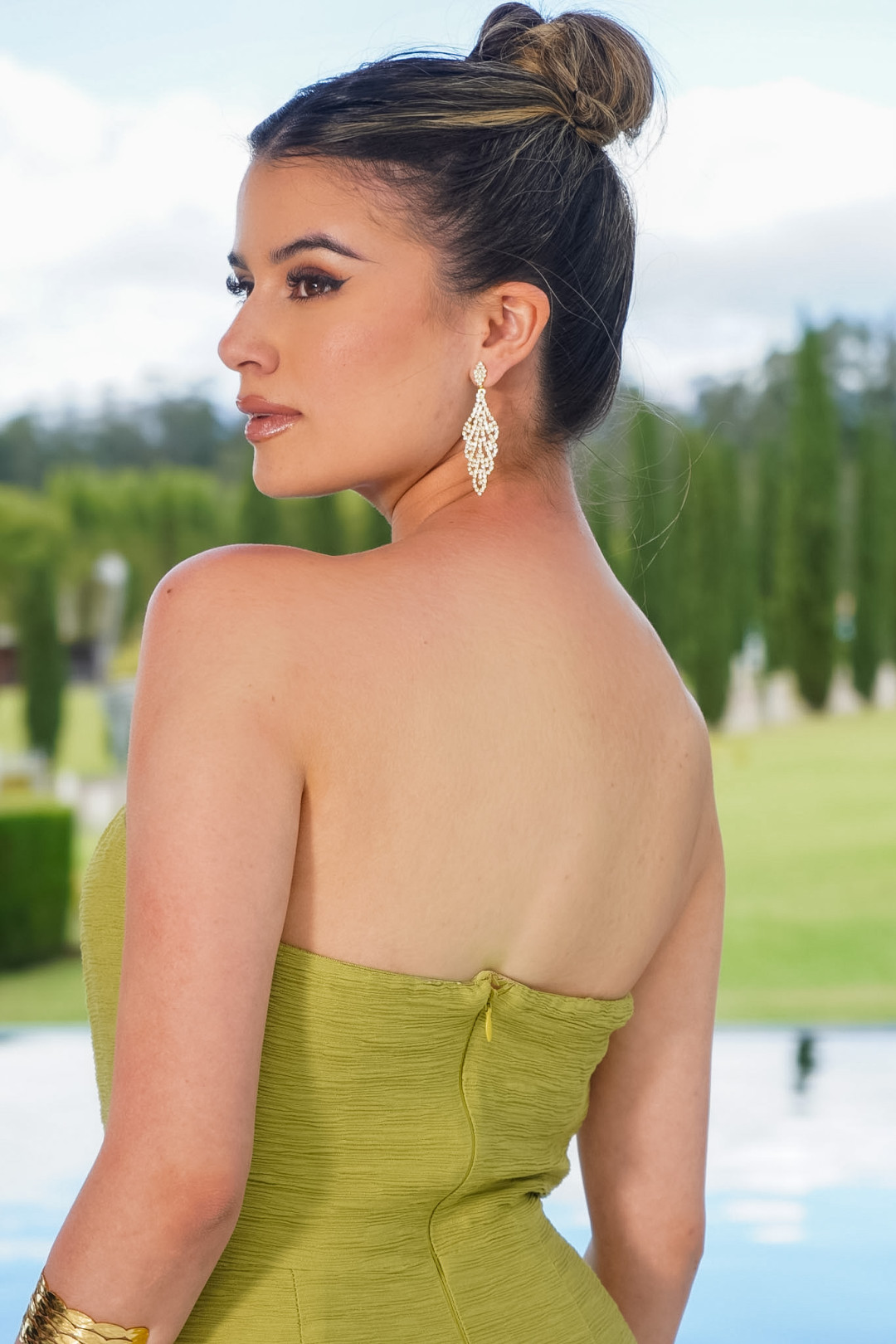 VESTIDO ESTEFANIA VERDE