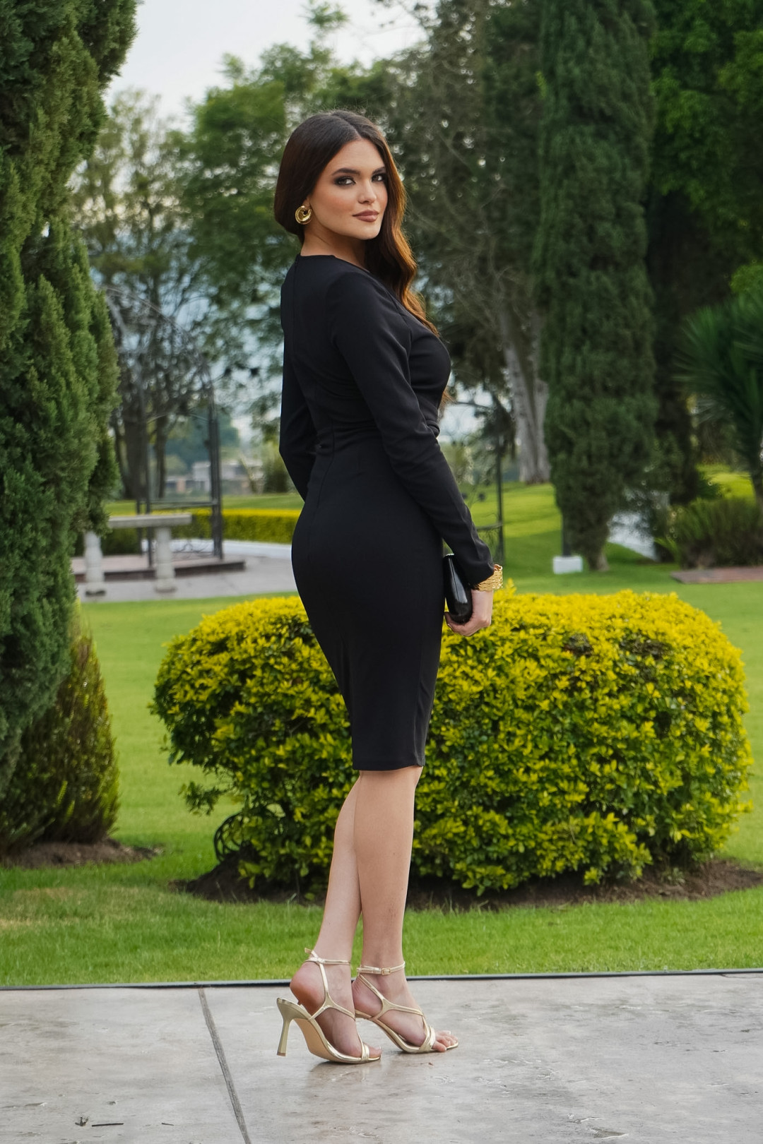 VESTIDO FABIANA NEGRO