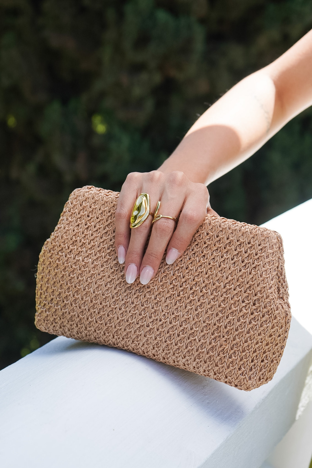 CARTERA PAOLA DORADA