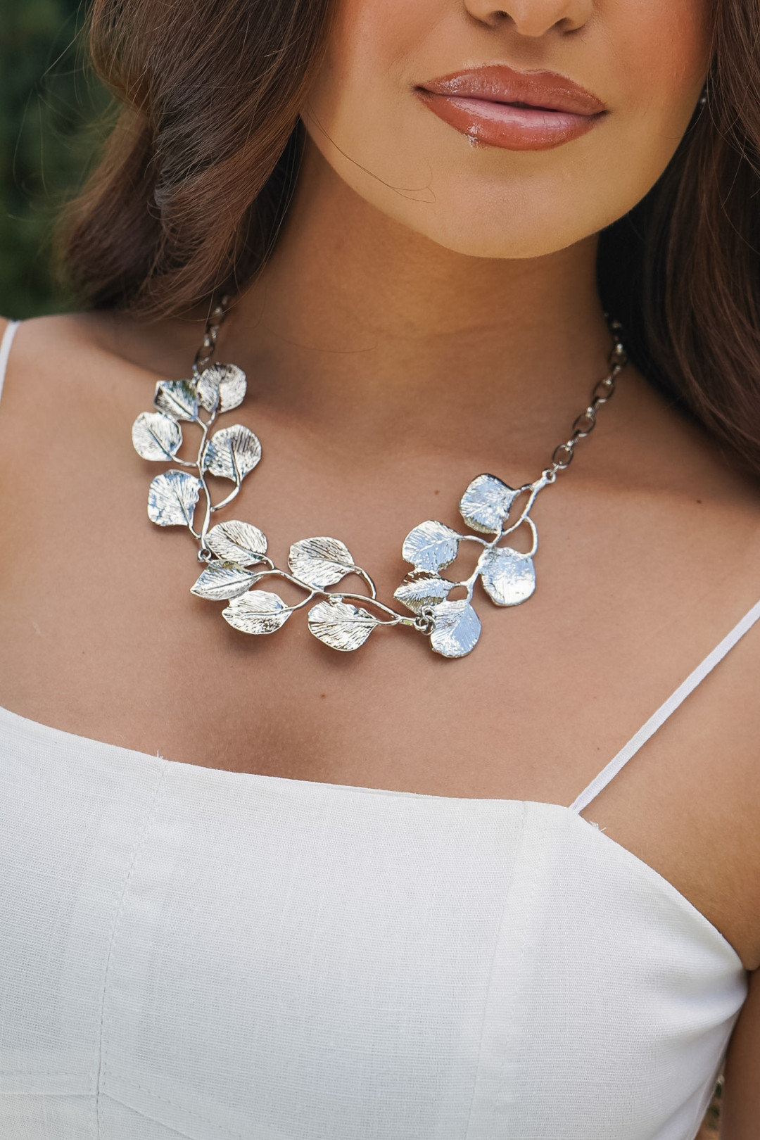 COLLAR SARA PLATEADO