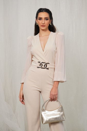 ENTERIZO LILIANA BEIGE