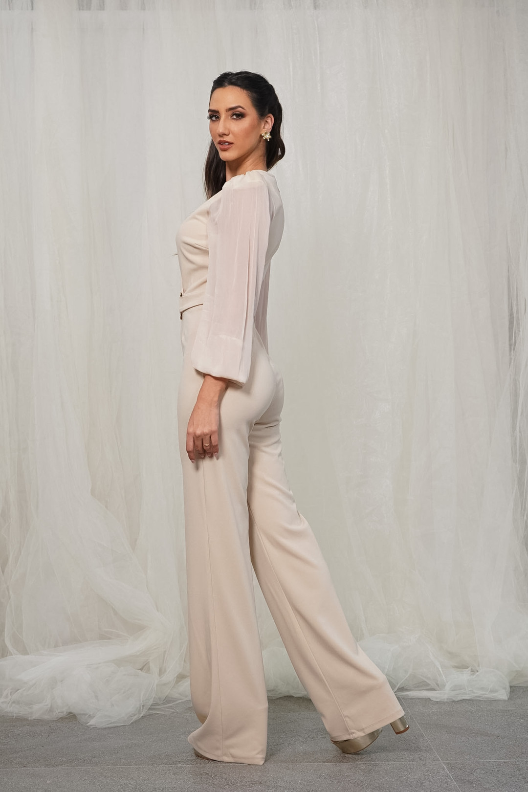 ENTERIZO LILIANA BEIGE
