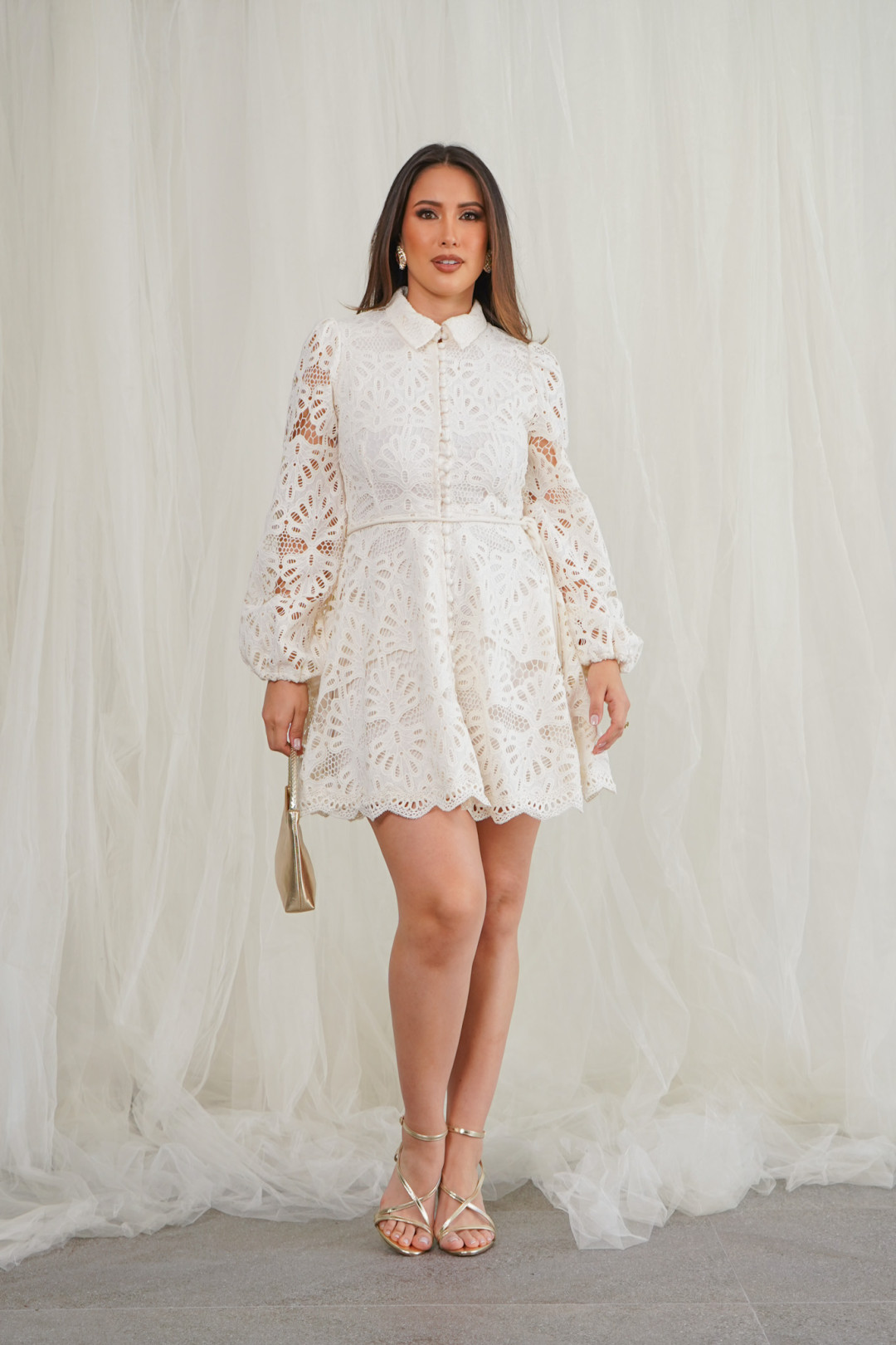 VESTIDO SOILA CREMA