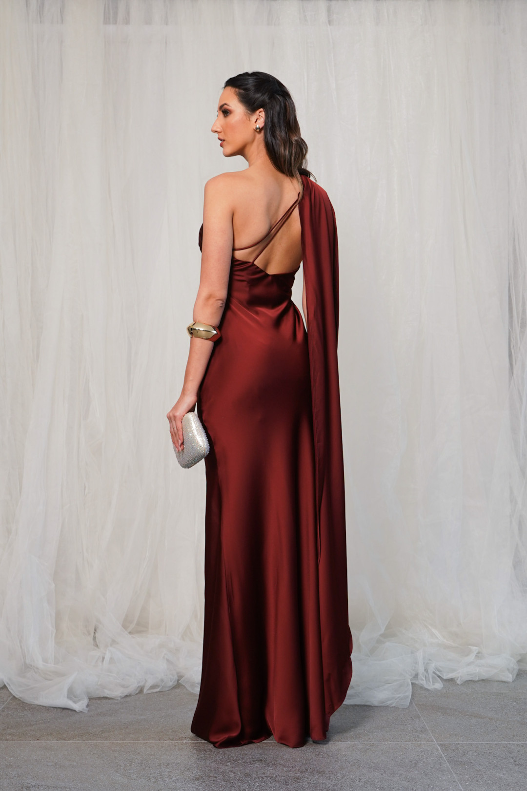 VESTIDO MARIA FERNANDA TERRACOTA
