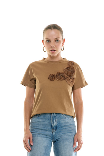 CAMISETA MARIA JOSE CAQUI