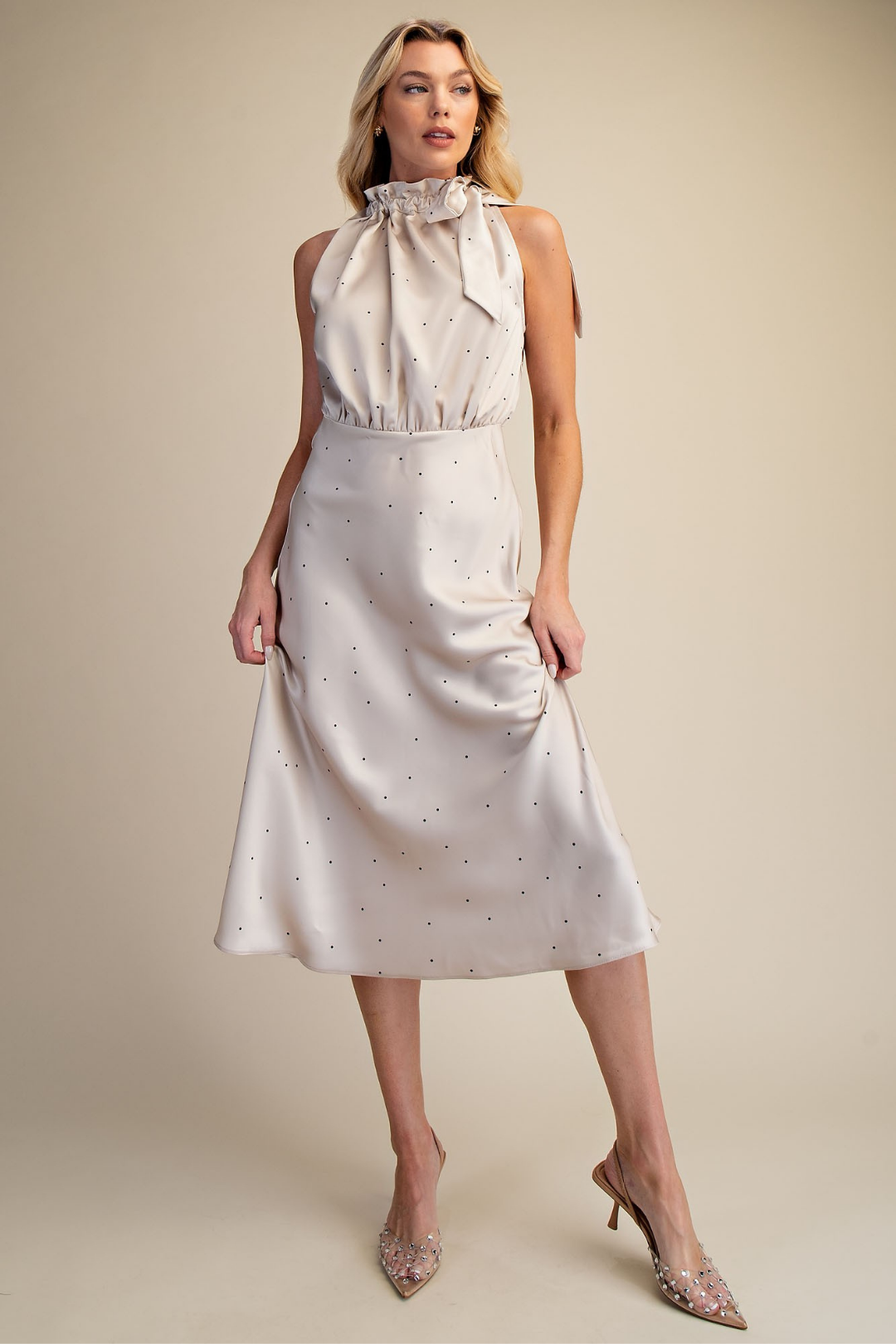 VESTIDO LISETTE BEIGE