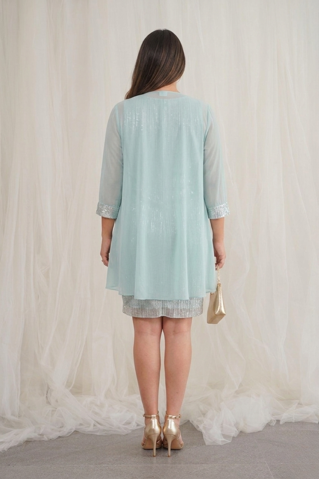 VESTIDO DE 2 PIEZAS MENTA