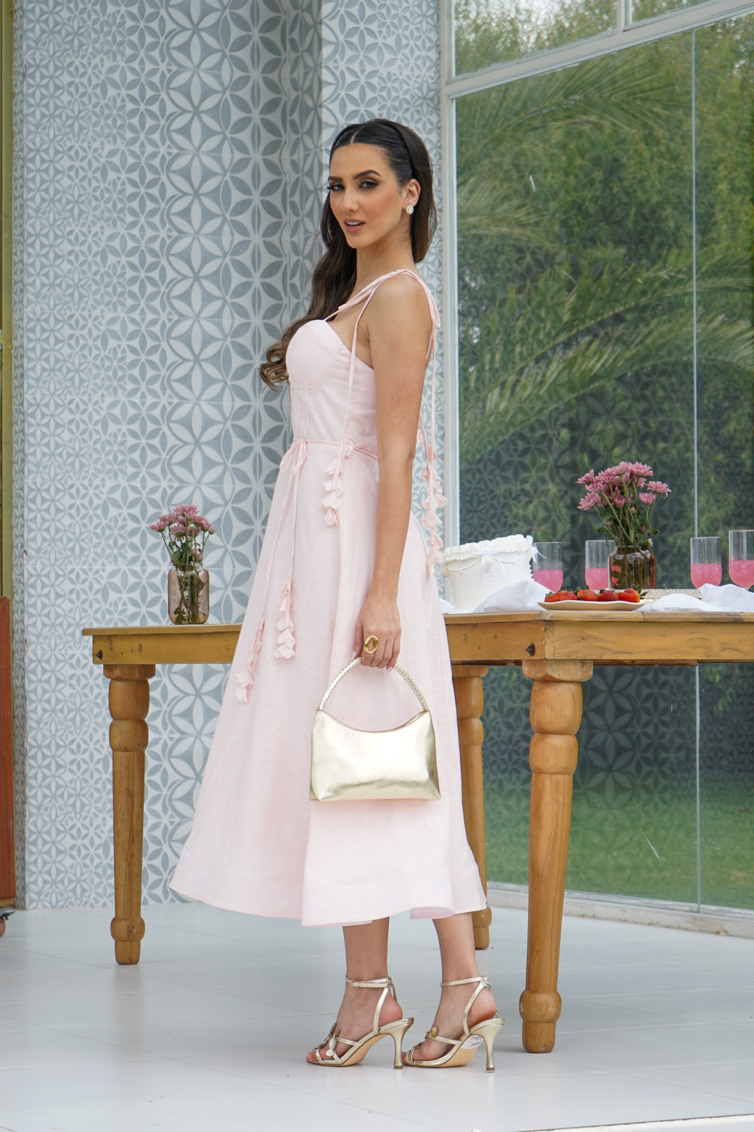VESTIDO SOREL ROSADO