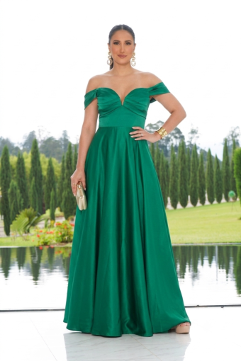 VESTIDO AVELINA VERDE