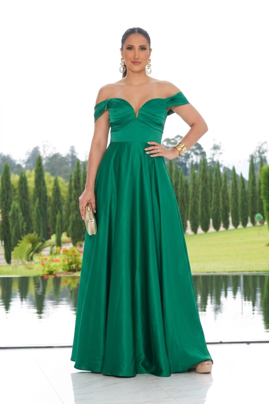 VESTIDO AVELINA VERDE