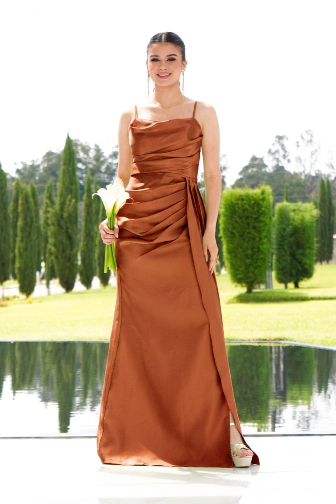 VESTIDO PAMELA TERRACOTA