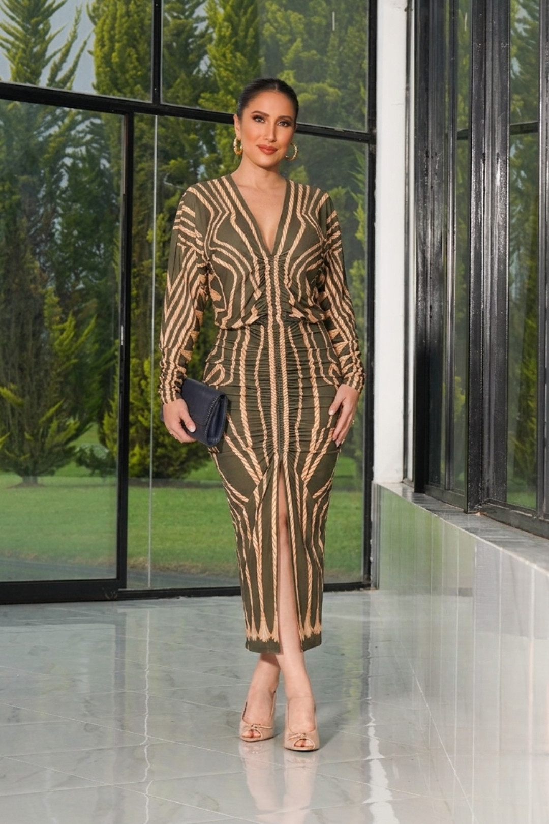 VESTIDO ANA LUCIA OLIVA