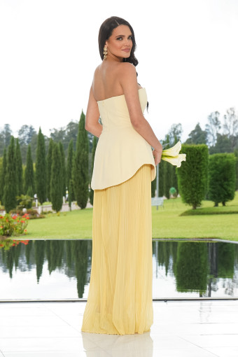 VESTIDO DAMARIS AMARILLO