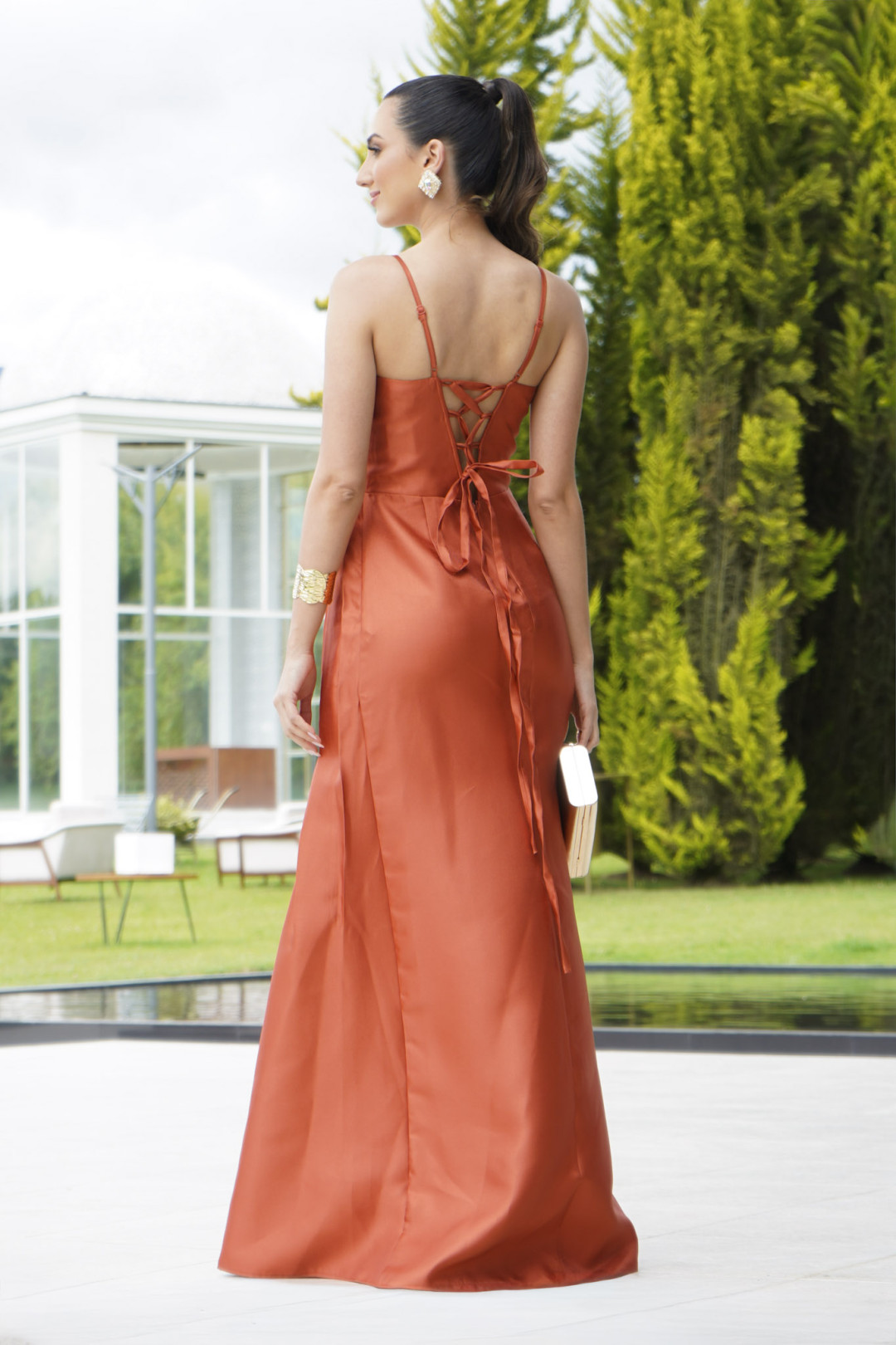 VESTIDO PAMELA TERRACOTA