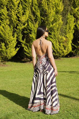 VESTIDO VENECIA ANIMAL PRINT