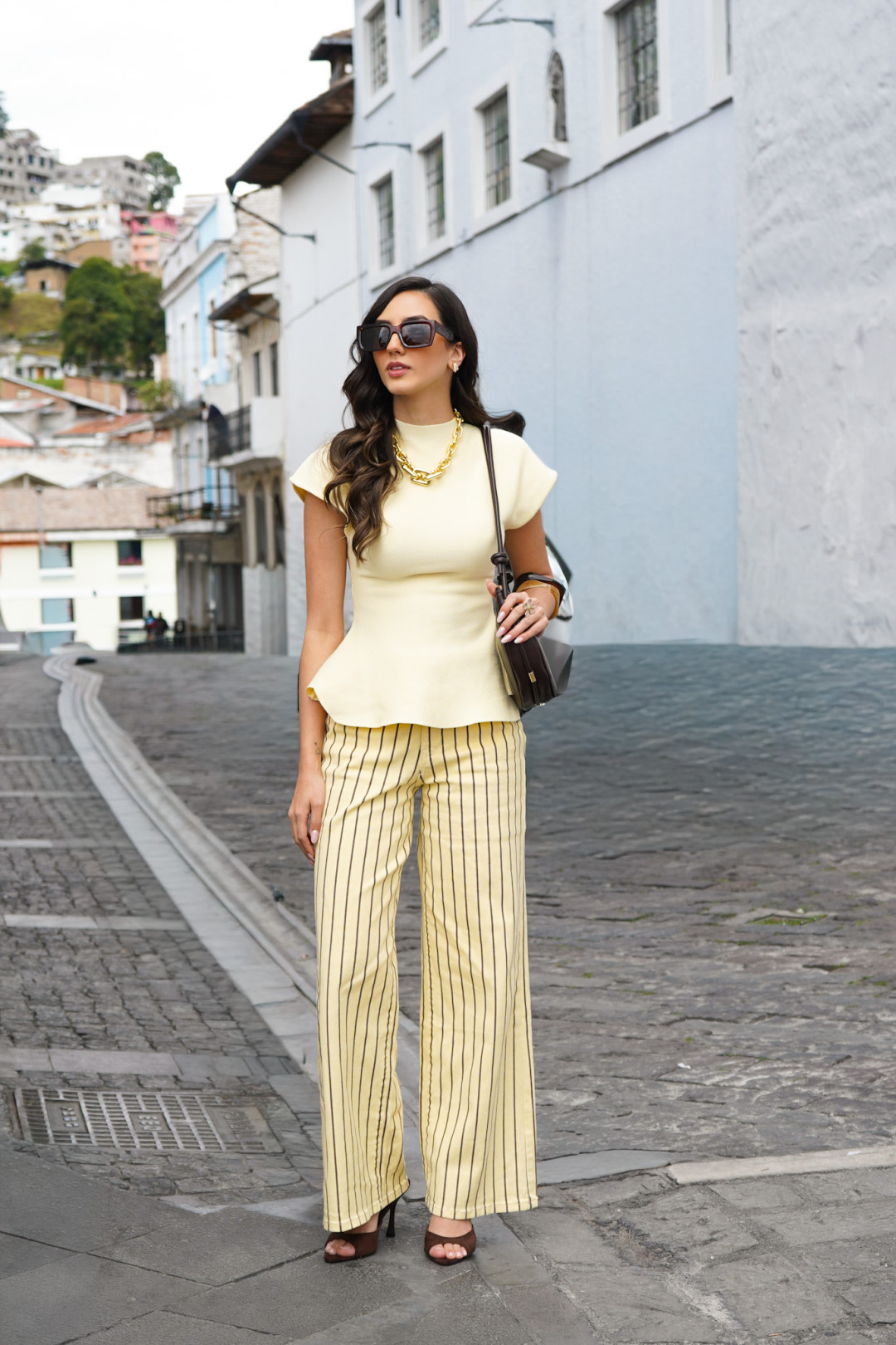 BLUSA BERNARDA AMARILLA