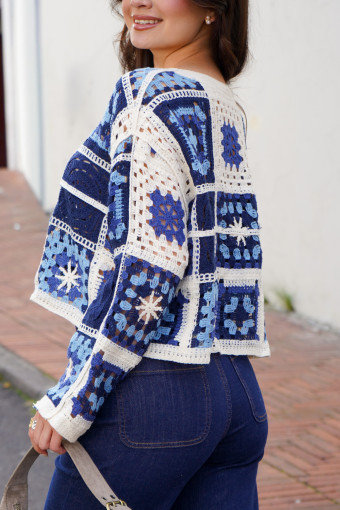 TOP-SACO CROCHET
