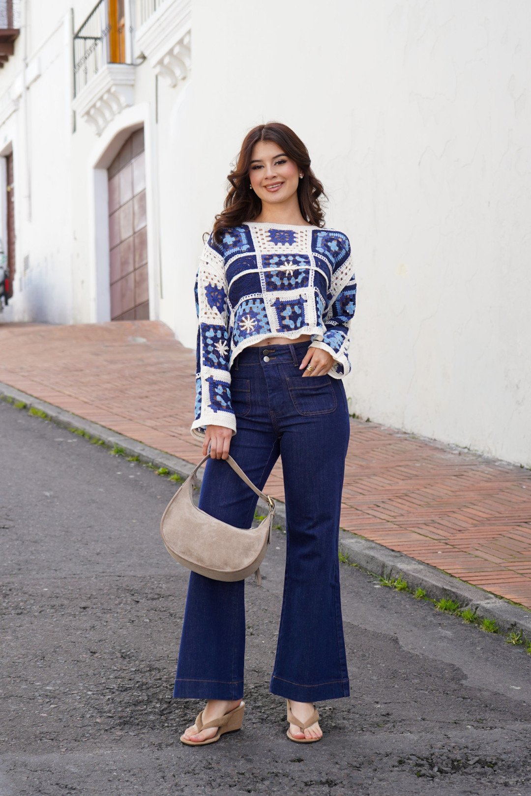 TOP-SACO CROCHET