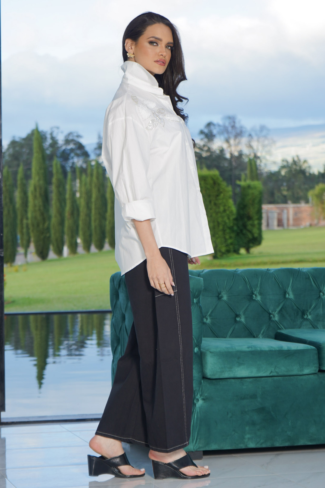 CAMISA OVERSIZED VANESSA BLANCA