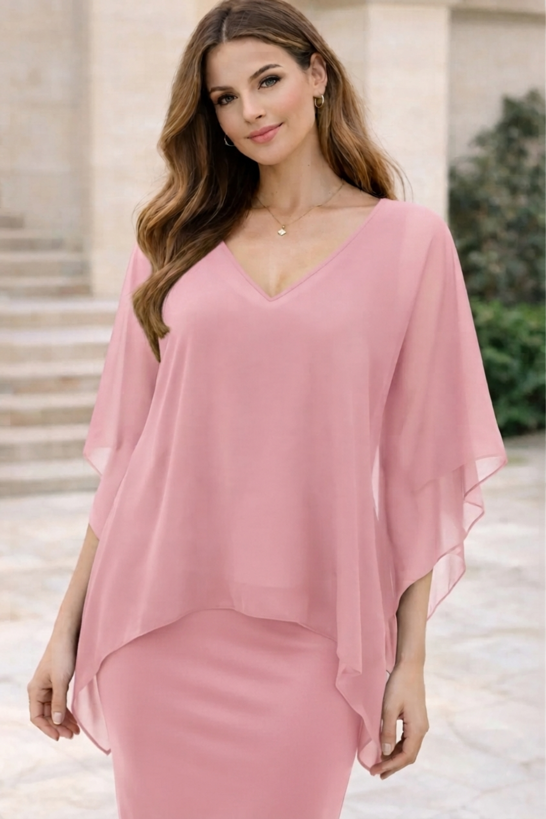 CAPA PARA VESTIDOS ROSADA