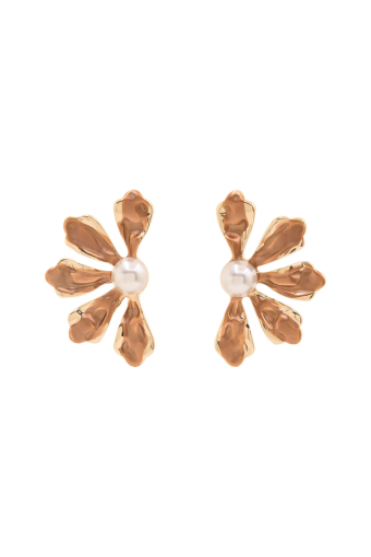 ARETES SAMANTHA DORADOS-CAFES
